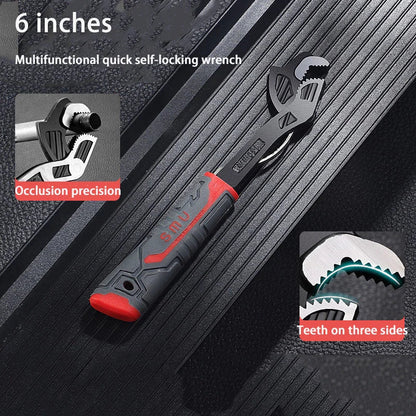🎁2026 New Arrivals 50% OFF💥Industrial Grade Multifunctional Self-locking Pipe Wrench Tool