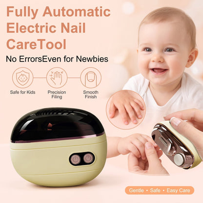 🎁2026 New Arrivals 50% OFF💥2-in-1 Smart Electric Nail Trimmer & Polisher for All Ages 👨‍👩‍👧‍👦 – Blade-Free, Blood-Free & Stress-Free Nail Care! 💅