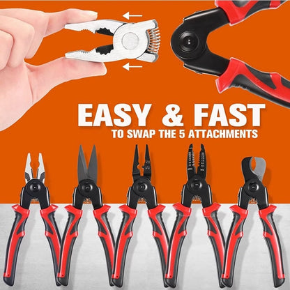 📢📢49% OFF!! ⏰5 in 1 All Purpose Versatile Heavy Duty Tool Kit!⚡