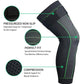 🦵✨ Tourmaline acupressure knee brace with self-heating function - Infrared therapy and adjustable support for joint pain relief 🔥💎
