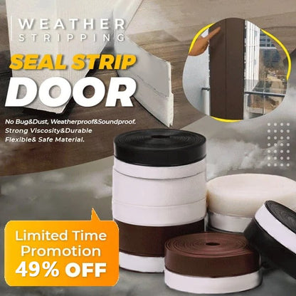 🎁2026 New Arrivals 50% OFF💥5m Door Seal Strip – Keep Out Dust, Insects & Noise – Self-Adhesive, Flexible & Universal Fit ✨