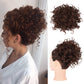 🎁2026 New Arrivals 50% OFF💥Short, curly hairpiece – Chignon with elastic drawstring