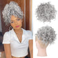 🎁2026 New Arrivals 50% OFF💥Short, curly hairpiece – Chignon with elastic drawstring