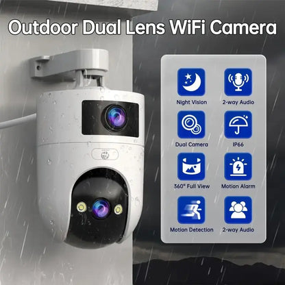 🎁2026 New Arrivals 50% OFF💥Dual-Lens Security Camera – From £24.99! 360° view, human detection & color night vision. Smart home protection – stock up & save! 🏠✅