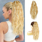 ⏳⏳LAST DAY PROMOTION - 49%OFF⏰Curly Wavy Frizzy Hair Extension with Ponytail