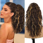⏳⏳LAST DAY PROMOTION - 49%OFF⏰Curly Wavy Frizzy Hair Extension with Ponytail