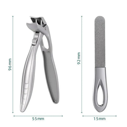 🎁2026 New Arrivals 50% OFF💥Splash-Proof Stainless Steel Nail Clipper