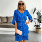 🎁2026 New Arrivals 50% OFF💥Tiered Midi Dress – Floral Pattern, Split Sleeves, Flowy, Elegant 🌸