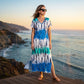 🎁2026 New Arrivals 50% OFF💥Women’s Tie Dye V Neck Maxi Dress – Breathable Comfort, Relaxed Fit and Effortless Summer Style ✨