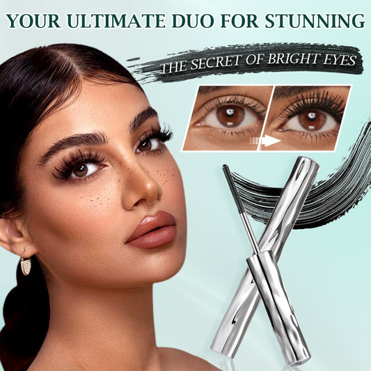 🌸Buy More Save More🌸Ultimate Length & Volume Mascara Set – Lengthen, Curl & Define Lashes in Seconds!