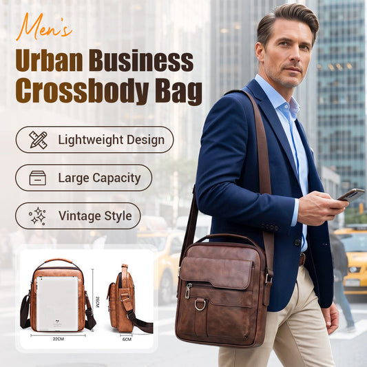 🎁2026 New Arrivals 50% OFF💥Business Men’s Casual Crossbody Bag – Sleek Style for Work & Travel