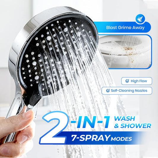 💐50% OFF ! High-Pressure Adjustable Shower Head – Refreshing 360° Showers 💧🚿【Limited Offer】