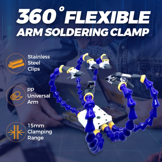 💥HOT MSALE 50% OFF💥Multi-Arm Adjustable Soldering Helping Hands