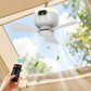 🎁2026 New Arrivals 50% OFF💥Rechargeable Ceiling Fan with LED Light – Cool & Bright Anywhere ✨