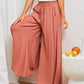 🎁2026 New Arrivals 50% OFF💥Wide-Leg High-Waisted Pants – Cotton Blend, Loose Fit, Drawstring 🌿