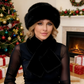 🎅CHRISTMAS SALE 60% OFF!🔥Fluffy Fur Bucket Hat Warm Winter Hat + Free Matching Scarf (Only 7 Left)⏰