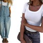 🎁2026 New Arrivals 50% OFF💥Women's Sleeveless Wide Leg Jumpsuit– Relaxed Style, All-Day Comfort✨