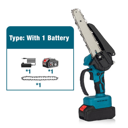 🎁2026 New Arrivals 50% OFF💥6-inch Cordless Mini Chainsaw with 2 Batteries🌲