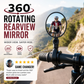 🎁2026 New Arrivals 50% OFF💥360° Rotating Rearview Mirror – Clear view behind, no more neck twisting. Fits bikes, e‑bikes & motorcycles. Tool‑free silicone strap! 🛡️✨