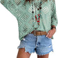 🥰Summer Sale-60% OFF💛Womens Bohemian-Inspired Beige Crochet Top With V-Neck