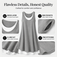 🎁2026 New Arrivals 50% OFF💥Women's Casual Loose Sleeveless Fake Two Piece Tank Dress