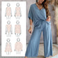 💖LAST DAY PROMOTION - 50%OFF💖Women’s Casual Loose Solid Color Suit