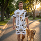 🎁2026 New Arrivals 50% OFF💥Men's Lion Graphic Set – Bold, Breathable, Urban Cool 😎