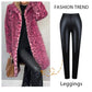 ⏳Time-limited Special⏰Women's Leopard Print Mid-Length Jacket