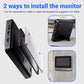 Wireless doorbell camera: 1080P, 170° angle, 4.3-inch screen, IPX65 outdoor waterproof rating, night vision