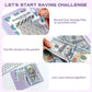 🎁LAST DAY SALE 60% OFF✉️Savings Challenges Book with Envelopes💸