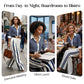 🎁2026 New Arrivals 50% OFF💥Women's Striped Shirt & Wide-Leg Pants 2-Piece Set