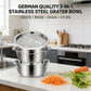🎁2026 New Arrivals 50% OFF💥German Quality 3-in-1 Stainless Steel Grater Bowl