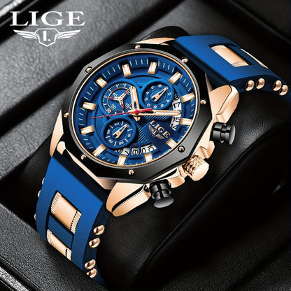 🎁2026 New Arrivals 50% OFF💥Men's Outdoor Waterproof Sport Quartz Watch – Chronograph function, durable & water-resistant – Perfect for sports, travel & daily wear 🏃‍♂️