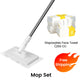 🎅Christmas Sale-Up to 50% OFF!!🏠Disposable Dust Mop with 4 Reusable Cloths