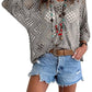 🥰Summer Sale-60% OFF💛Womens Bohemian-Inspired Beige Crochet Top With V-Neck