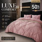 🎁2026 New Arrivals 50% OFF💥Bedsure Soft Pintuck Duvet Set