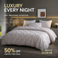 🎁2026 New Arrivals 50% OFF💥Bedsure Soft Pintuck Duvet Set