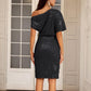 ⏳Time-Limited Special⏰ Women's One Shoulder Sequin Sparkling Party Club Dress