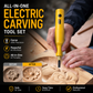 🎁2026 New Arrivals 50% OFF💥All-in-One Electric Carving Tool Set 50% OFF! Precise, powerful, versatile – perfect for wood, linoleum & DIY projects. 🔥🎨