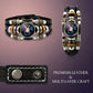 🎁2026 New Arrivals 50% OFF💥Glow-in-the-Dark Leather Zodiac Sign Bracelet For Men and Women