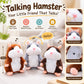 🎁2026 New Arrivals 50% OFF💥Talking Hamster Plush – repeats whatever you say, auto head-shaking, hilarious fun for kids & adults