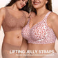 🎁2026 New Arrivals 50% OFF💥Super Firming Wirefree Jelly Bra with Leopard Print 👍