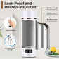 🎁2026 New Arrivals 50% OFF💥500ml Portable Travel Electric Kettle – 4-Stage Temp Control 45°C-100°C with Live LED Display, Rapid 5-Min Boiling, 12H Keep Warm, 360° Leak-Proof Sealing & Double-Layer Anti-Scald Shell – 520g for Hotel Office Travel ✈️