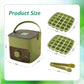 🎁2026 New Arrivals 50% OFF💥Essential for summer🥤🧊 Ice Cube Maker with Storage – 48 cubes at once, leak‑proof lid. Stackable, saves space. Includes ice scoop & tong.