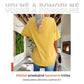 🎁2026 New Arrivals 50% OFF💥Women's Casual Loose Plus Size V Neck T Shirts Summer Half Sleeve Tees Fit Cotton Tunic Tops
