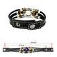 🎁2026 New Arrivals 50% OFF💥Glow-in-the-Dark Leather Zodiac Sign Bracelet For Men and Women