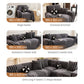 🎁2026 New Arrivals 50% OFF💥Soft Plush Non‑Slip Couch Cover‑Thick Striped Sofa Throw Cover, Cozy Winter‑Friendly Furniture Protector for Living Room, Anti‑Slip Universal Sofa Slipcover