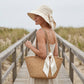 🥳SUMMER HOT SALE🥳💞50K+ SOLD!💥50% OFF! 🔥 Women's Bowknot Wide Brim Sun Hat ☀️ UV Protection Summer Beach Hat 🌴