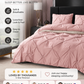 🎁2026 New Arrivals 50% OFF💥Bedsure Soft Pintuck Duvet Set