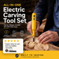 🎁2026 New Arrivals 50% OFF💥All-in-One Electric Carving Tool Set 50% OFF! Precise, powerful, versatile – perfect for wood, linoleum & DIY projects. 🔥🎨